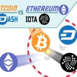 BITCOIN contre ETHEREUM DASH IOTA